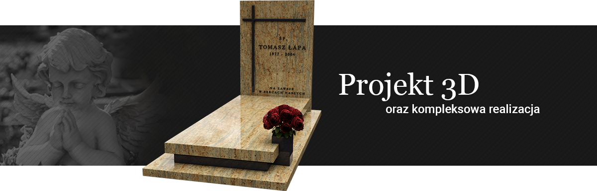 Minimalistyczny nagrobek urnowy we Wrocławiu